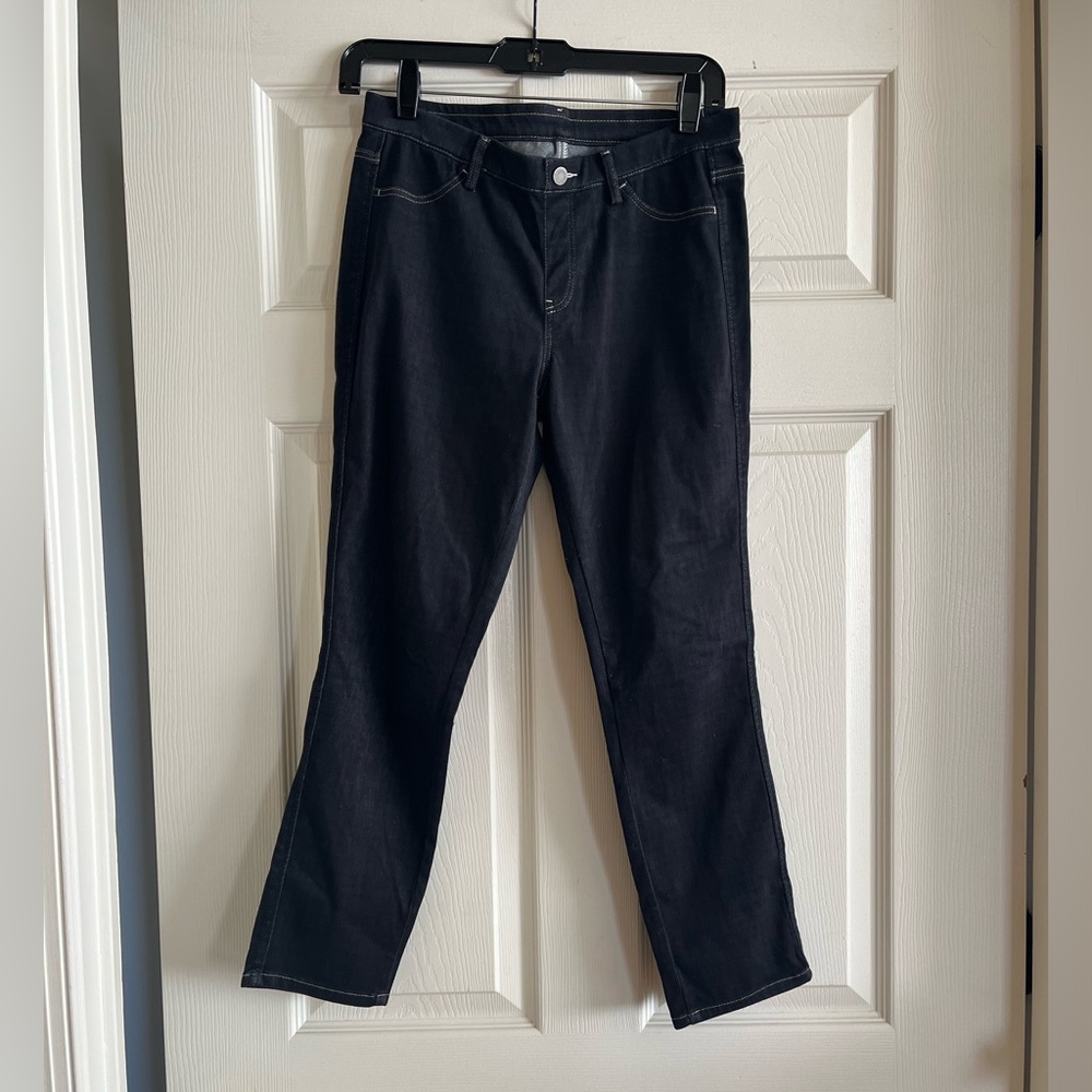 Uniqlo cropped Jean leggings
